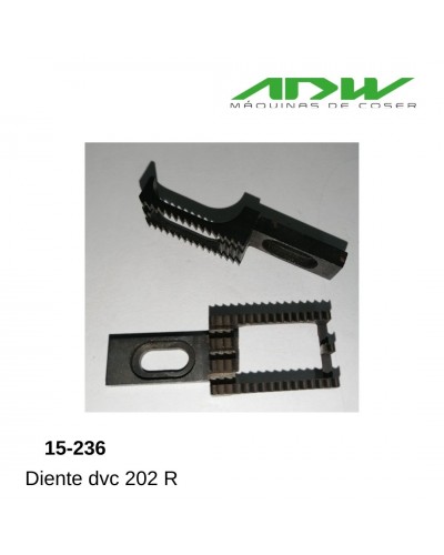 15-236 - Diente dvc 202 R